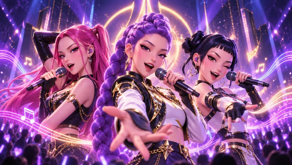 KPop Demon Hunters Song Quiz | Guess in 3 Seconds
